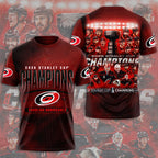 Carolina Hurricanes 2026 Stanley Cup Champions 3D Apparel – TMTHU6821