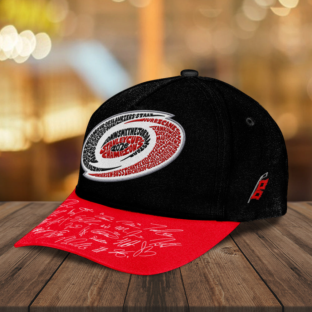 Carolina Hurricanes 2026 Stanley Cup Champions Classic Cap – TMTHU7071
