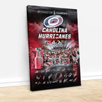 Carolina Hurricanes 2026 Stanley Cup Champions Rectangle Canvas With Inner Frame – HOATT18787