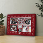 Carolina Hurricanes 2026 Stanley Cup Champions Rectangle Canvas With Inner Frame – HOATT18789
