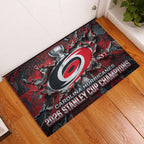 Carolina Hurricanes 2026 Stanley Cup Champions Doormat – TMTHU6958