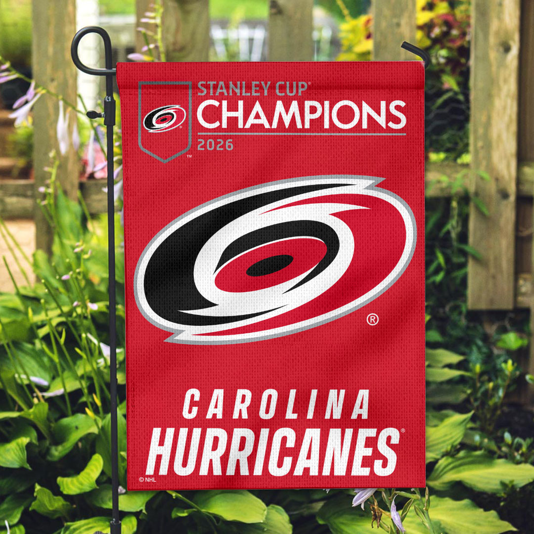 Carolina Hurricanes 2026 Stanley Cup Champions Double-side Garden Flag – HOATT18744