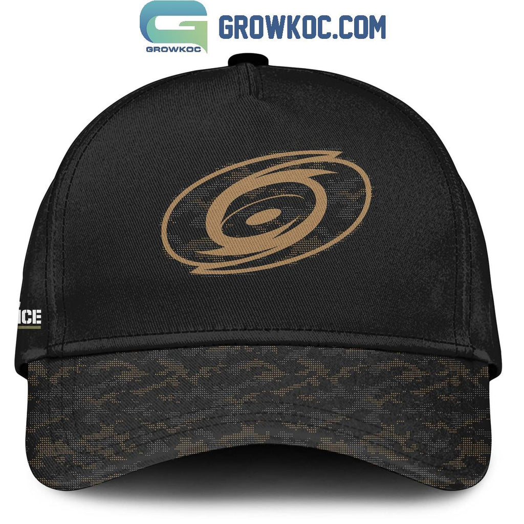 Carolina Hurricanes Salute To Service Veterans Day Hoodie Shirt