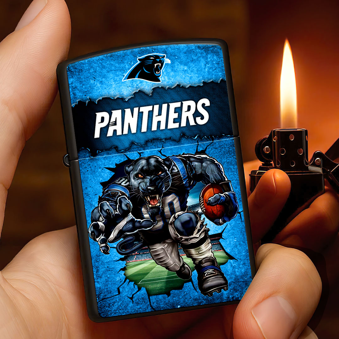 Carolina Panthers Zippo Lighter Case (No Insert) – HOATT13314