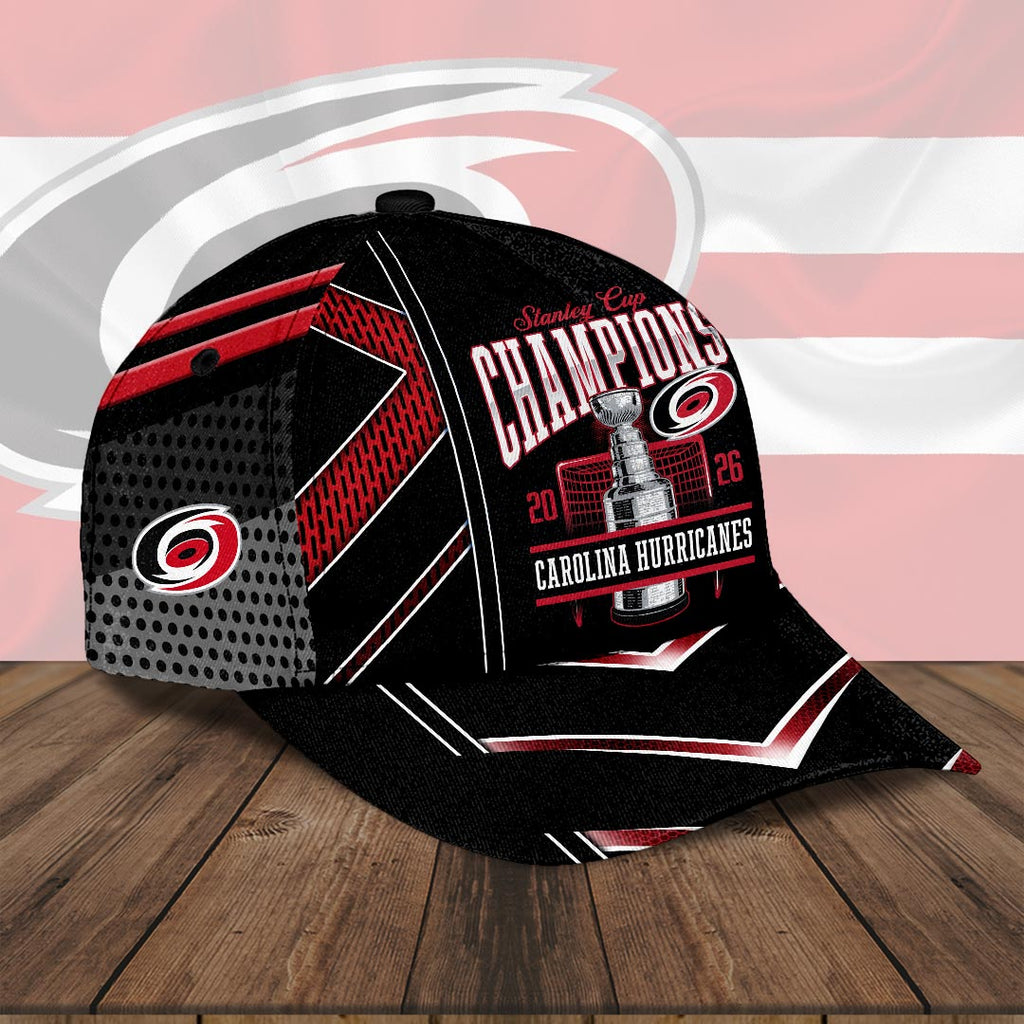 Carolina Hurricanes 2026 Stanley Cup Champions Cap Classic Cap – HOATT18636