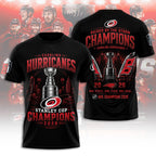 Carolina Hurricanes Stanley Cup Champions 2026 3D Apparel – TANTN23741
