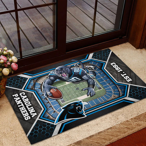 Carolina Panthers Custom Doormat – HOATT12612