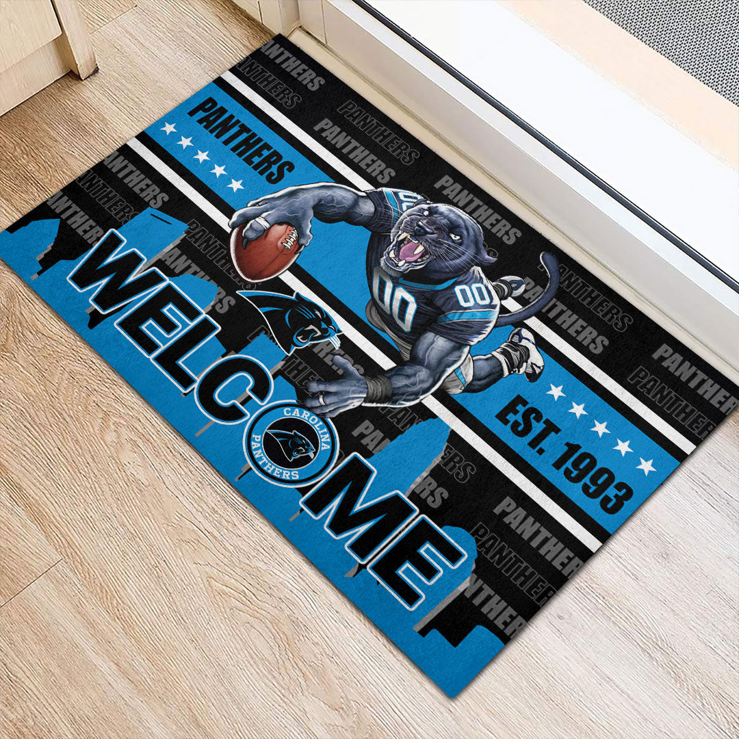Carolina Panthers Custom Doormat – HOATT12833