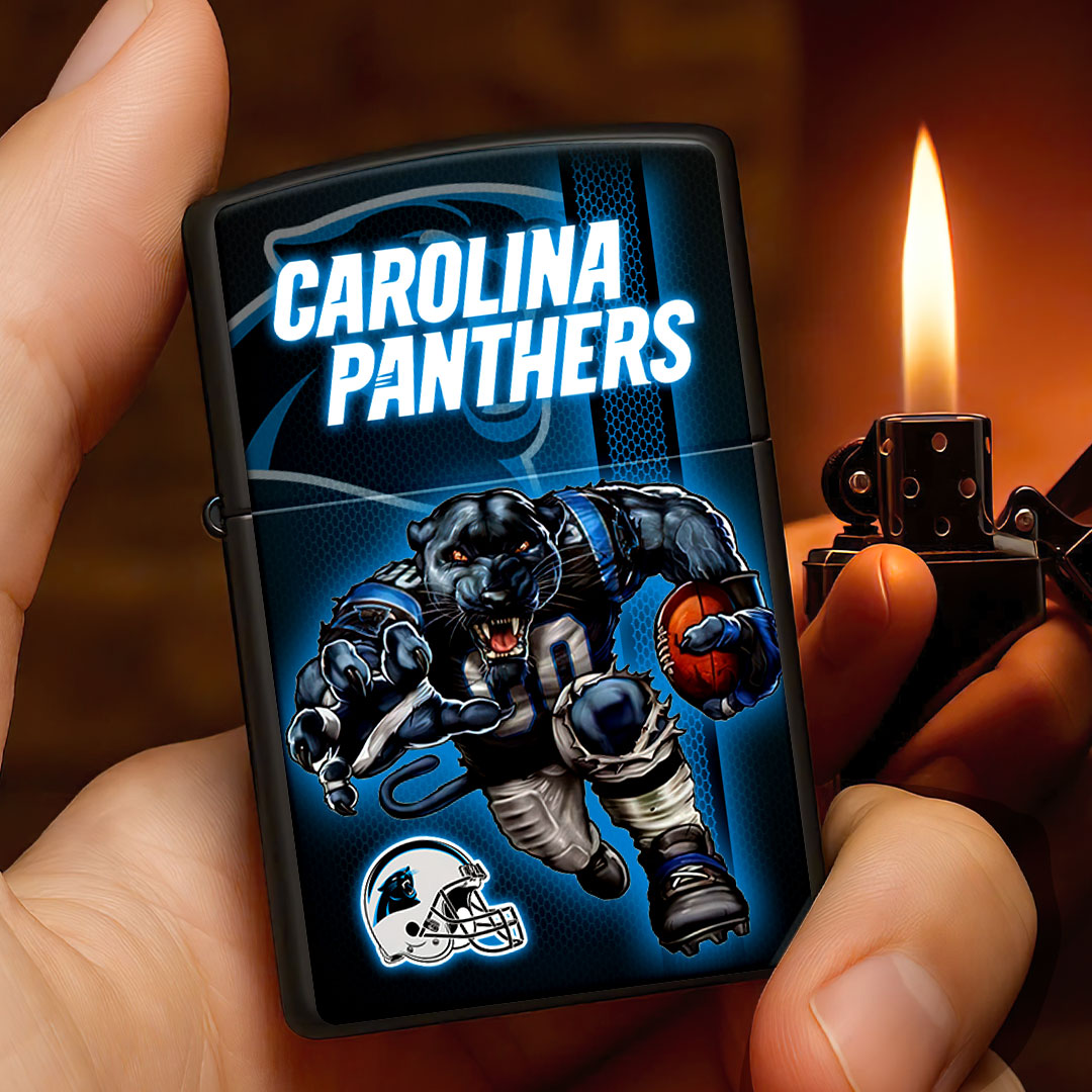 Carolina Panthers Zippo Lighter Case (No Insert) – HOATT13000