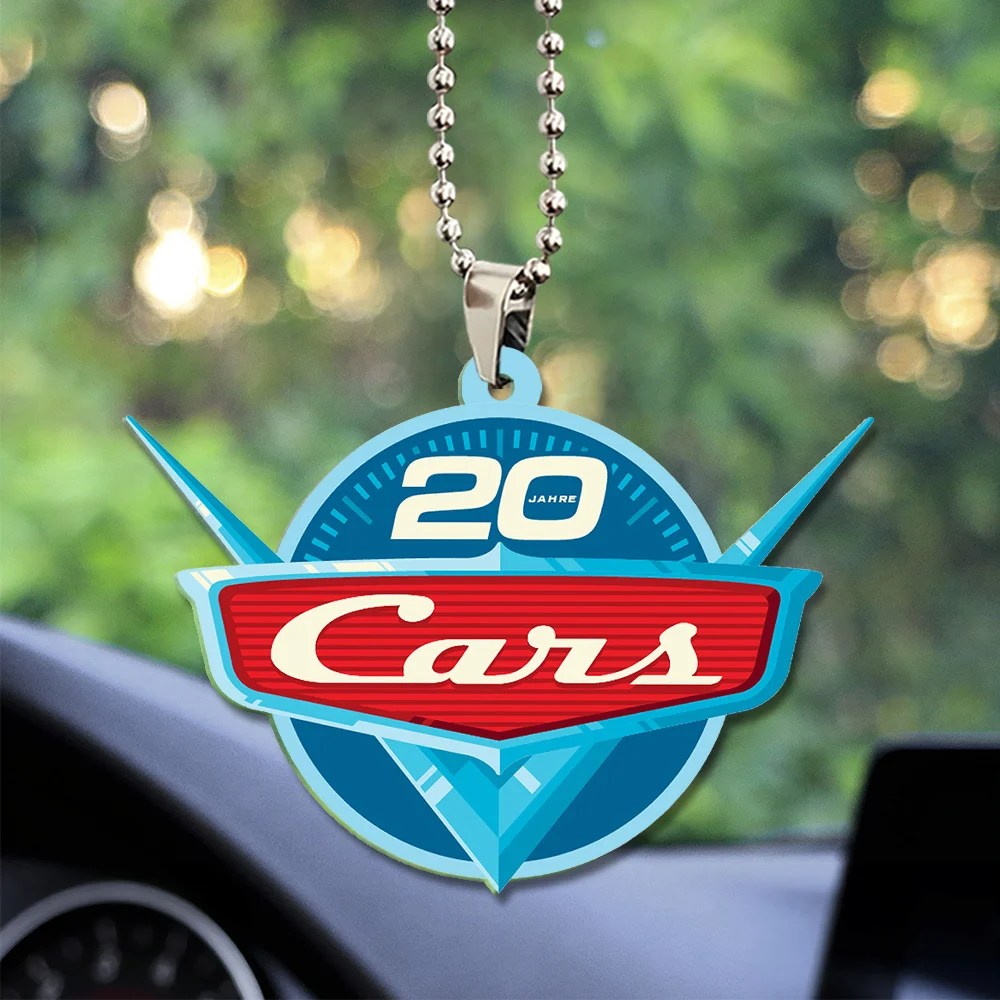 Cars 20th Anniversary Custom shape 2-sided Acrylic Car Ornament – GNE8300