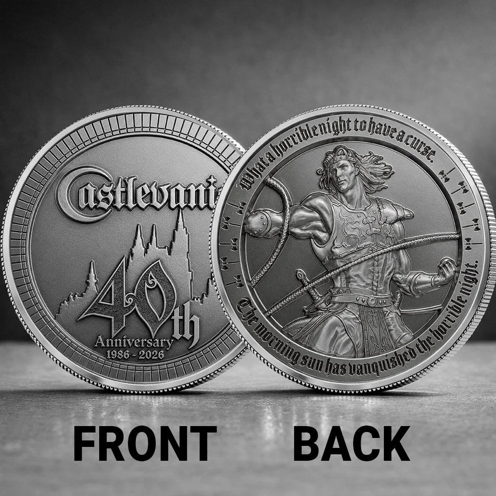 Castlevania 40th Anniversary Commemorative Coin – GNE8323