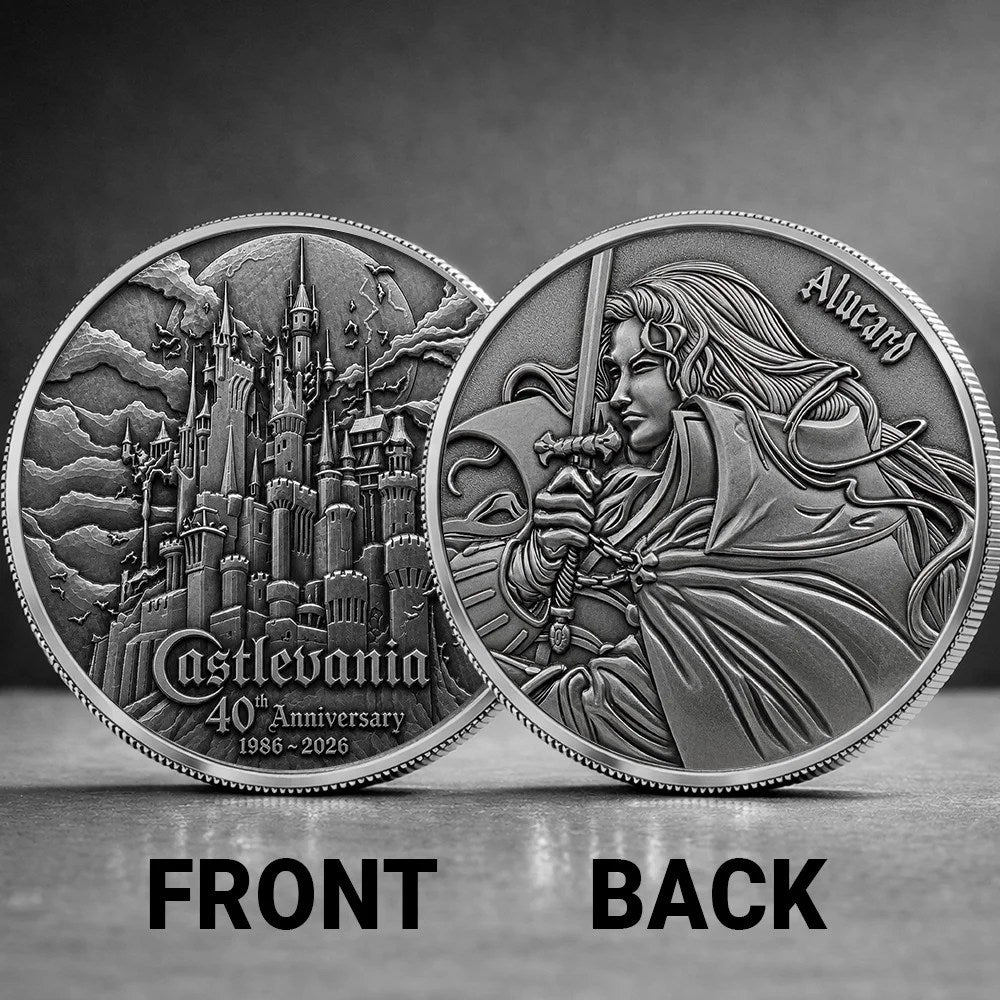 Castlevania 40th Anniversary Commemorative Coin – GNE8324