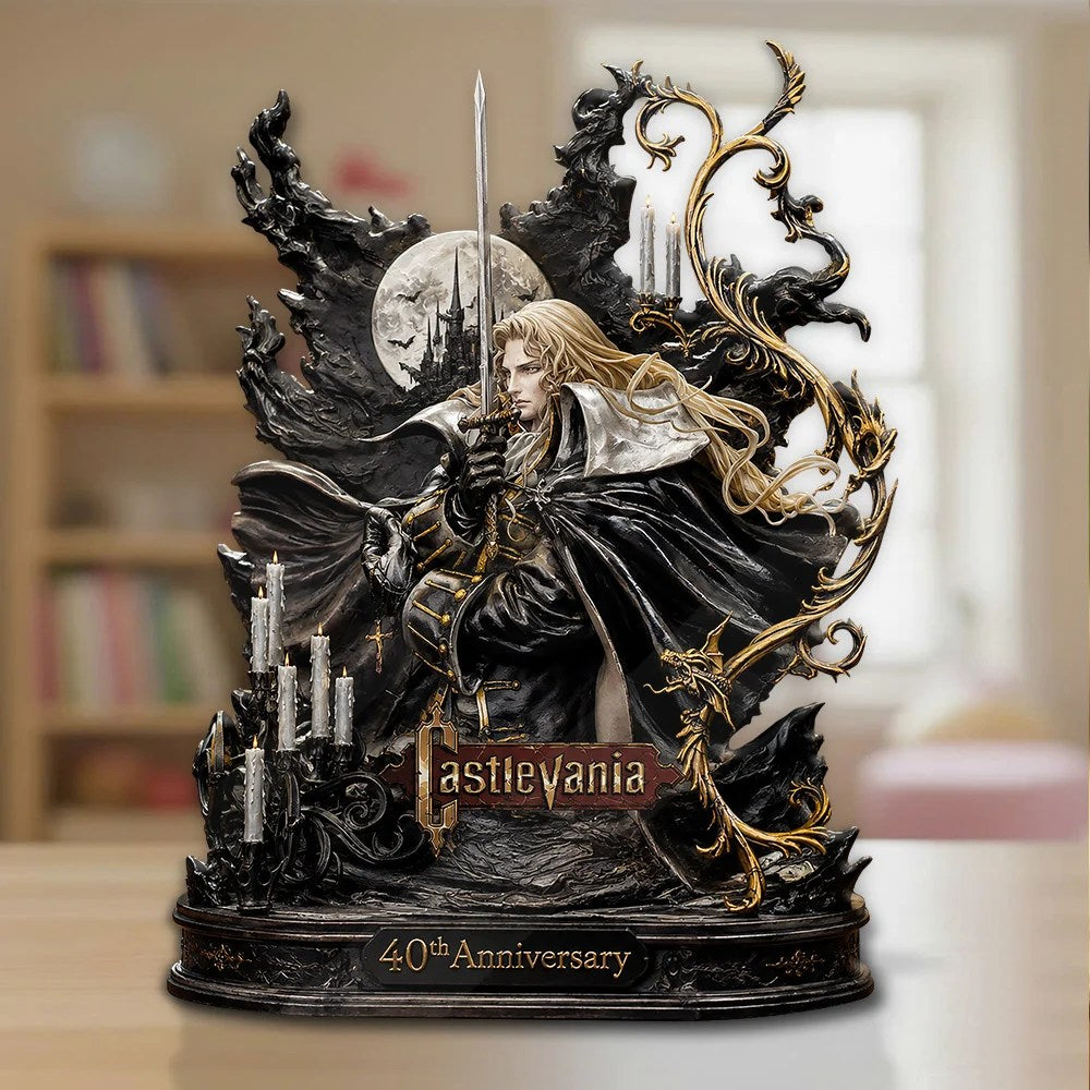 Castlevania 40th Anniversary Custom Shape Acrylic Plaque – GNE8311