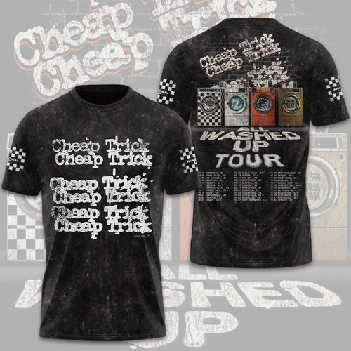 Cheap Trick Tour 2026 3D Apparel – TANTN24824