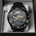 Chelsea FC 120th Anniversary Black Stainless Steel Watch – TANTN20240