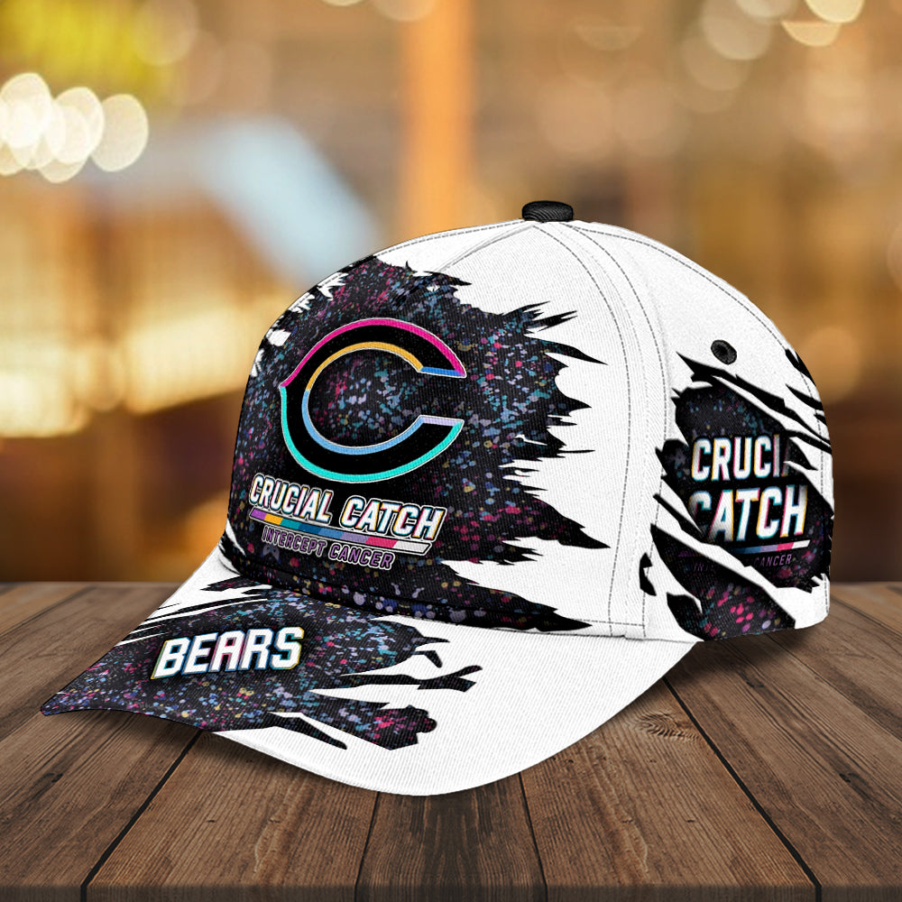 Chicago Bears x Crucial Catch Intercept Cancer Classic Cap – MAITM12952