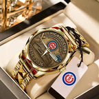 Chicago Cubs 150th Anniversary 2025 Alloy Luxury Quartz Watch – TANTN16491