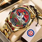 Chicago Cubs 150th Anniversary Alloy Luxury Quartz Watch – MAITM14889