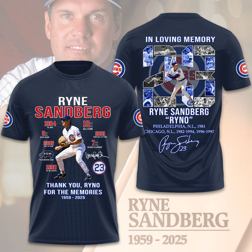 Chicago Cubs x Ryne Sandberg 3D Apparel – GNE 4111
