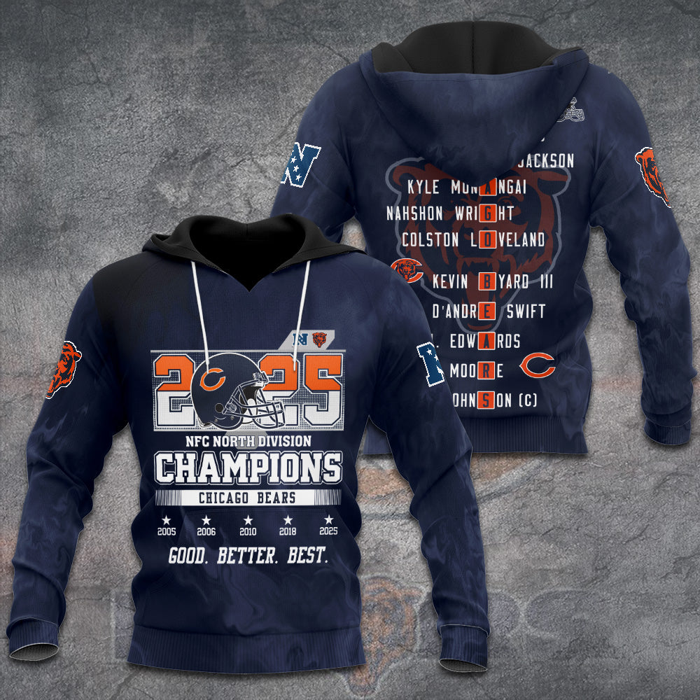 Chicago Bears 3D Apparel – TANTN19775
