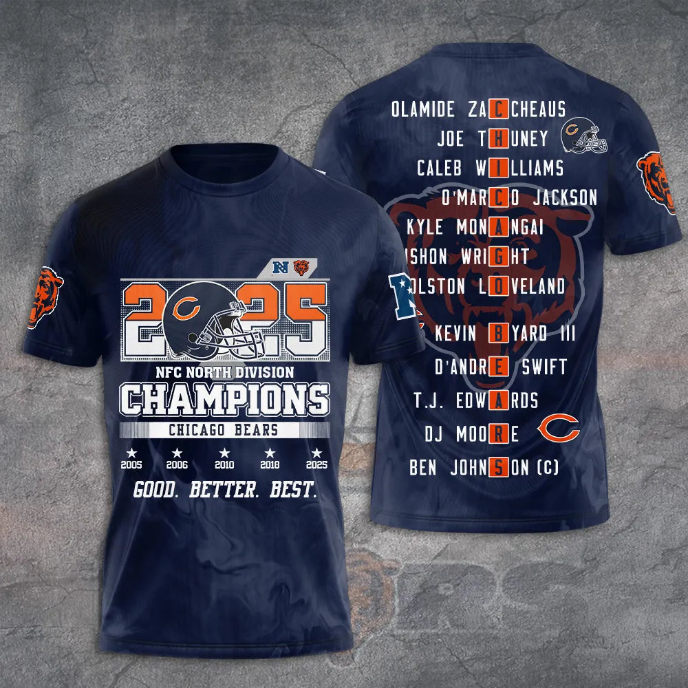 Chicago Bears 3D Apparel – TANTN19775