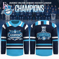 Chicoutimi Saguenéens 2026 QMJHL Champions Hockey Jesrsey