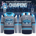 Chicoutimi Saguenéens 2026 QMJHL Champions Hockey Jesrsey