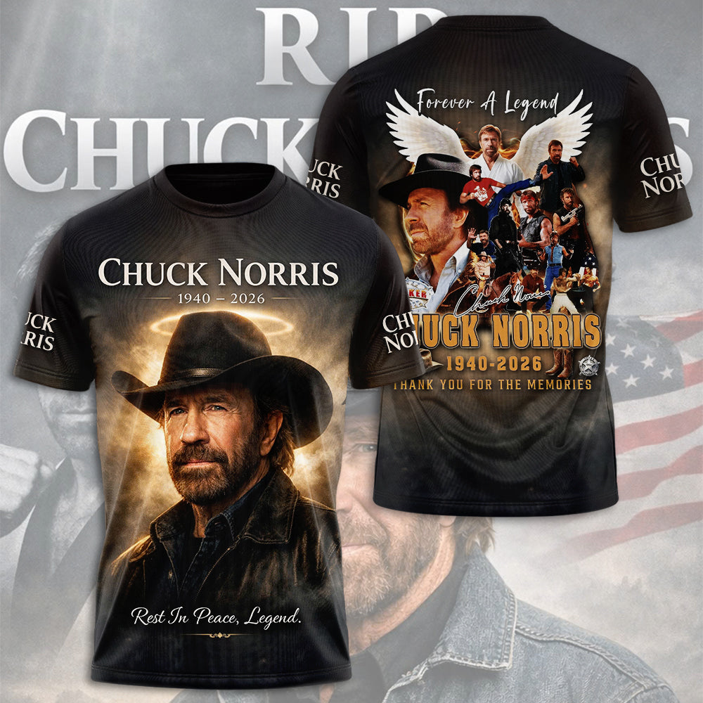 Chuck Norris 3D Apparel – TMTHU4657