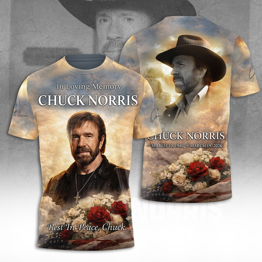 Chuck Norris 3D Apparel – TANTN21922