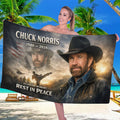Chuck Norris Rectangle Beach Towel – TMTHU4654