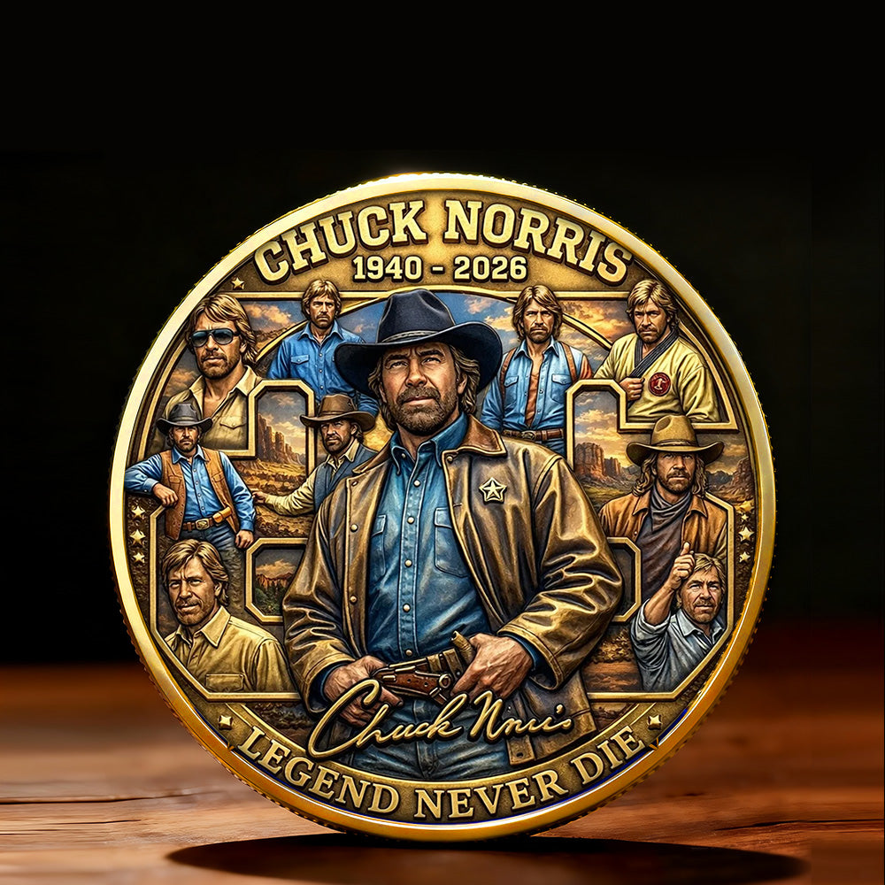 Chuck Norris Commemorative Coin – TMTHU4649