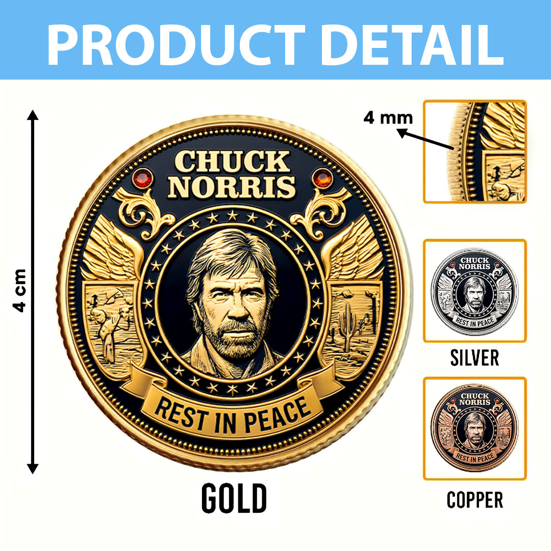 Chuck Norris Commemorative Coin – HOATT17068