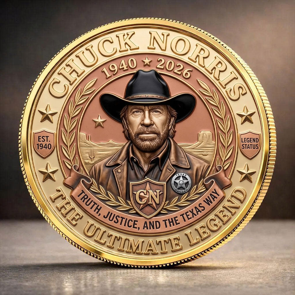 Chuck Norris Commemorative Coin – TANTN21805