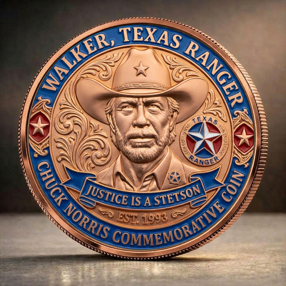 Chuck Norris Commemorative Coin – TANTN21806