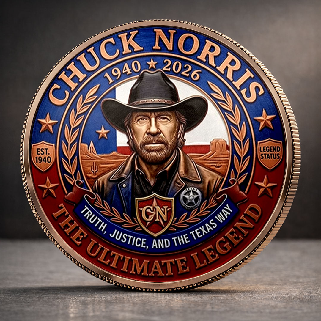 Chuck Norris Commemorative Coin – TANTN22713