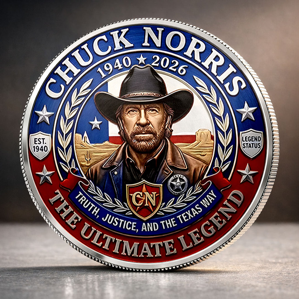 Chuck Norris Commemorative Coin – TANTN22713