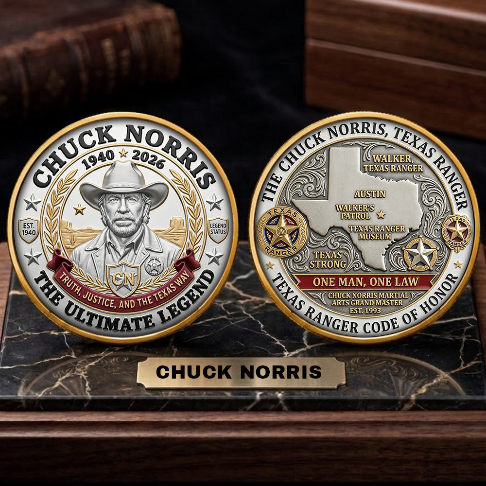 Chuck Norris Commemorative Coin – GNE5600