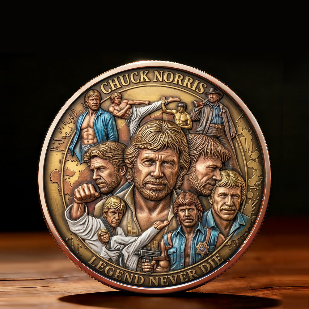 Chuck Norris Commemorative Coin – TMTHU4626