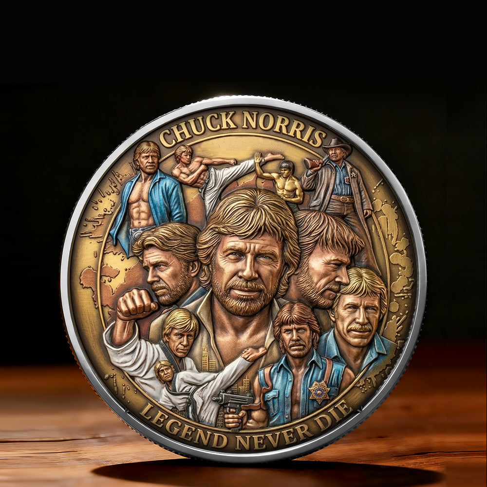 Chuck Norris Commemorative Coin – TMTHU4626