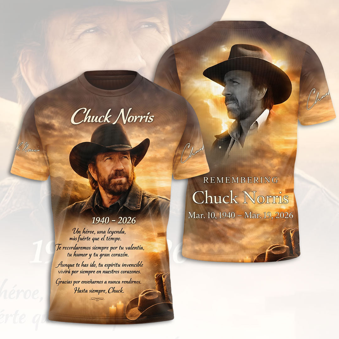 Chuck Norris 3D Apparel – HOATT17031