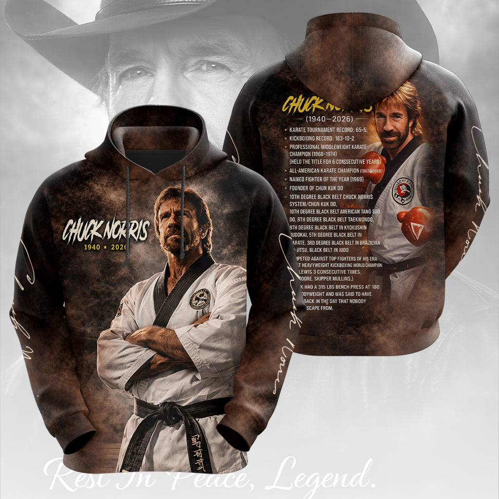 Chuck Norris 3D Apparel – GNE5676