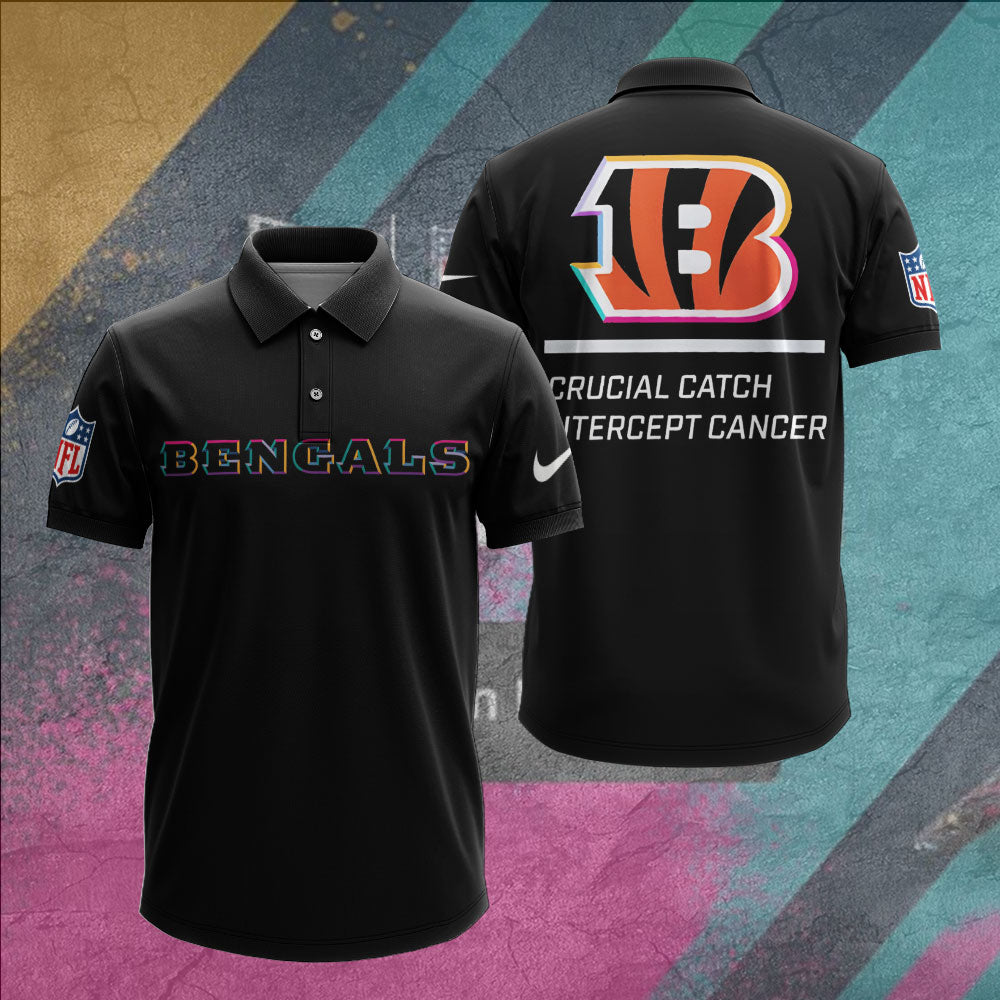 Cincinnati Bengals Crucial Catch 2025 3D Apparel – TANTN15562