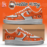 Cincinnati Bengals Hello Kitty Air Force Shoes