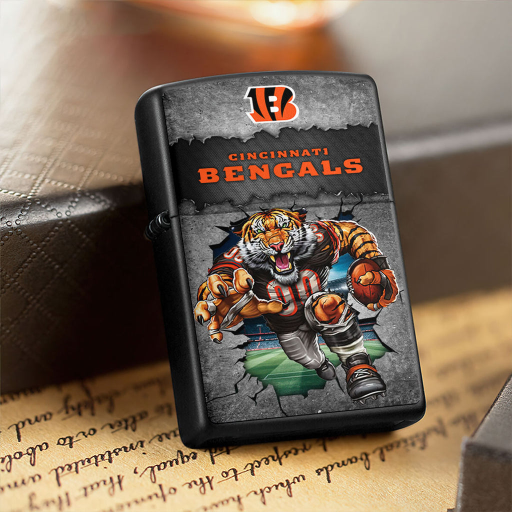 Cincinnati Bengals Zippo Lighter Case (No Insert) – HOATT13316