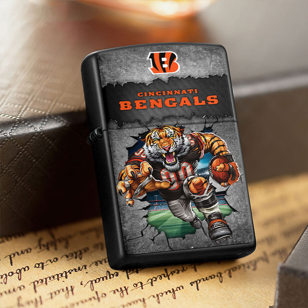 Cincinnati Bengals Zippo Lighter Case (No Insert) – HOATT13316