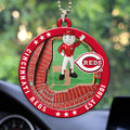 Cincinnati Reds Custom shape 2-sided Acrylic Car Ornament – HOATT13038