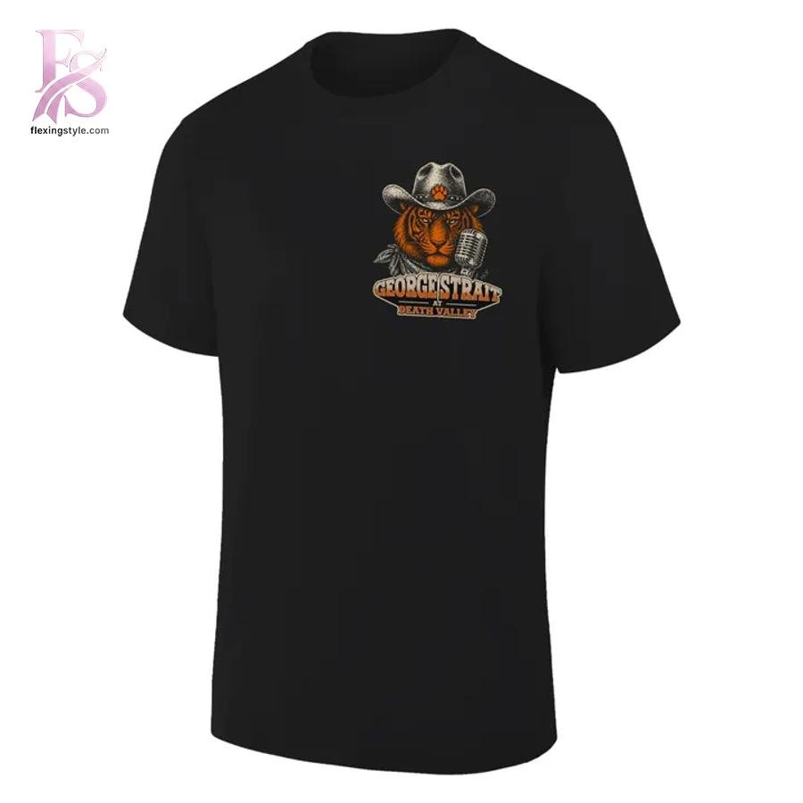 Clemson Tigers x The King of Country George Strait T-Shirt