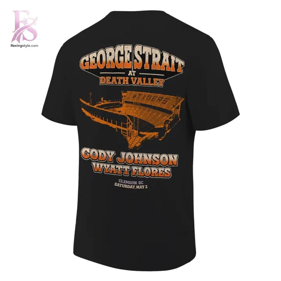 Clemson Tigers x The King of Country George Strait T-Shirt