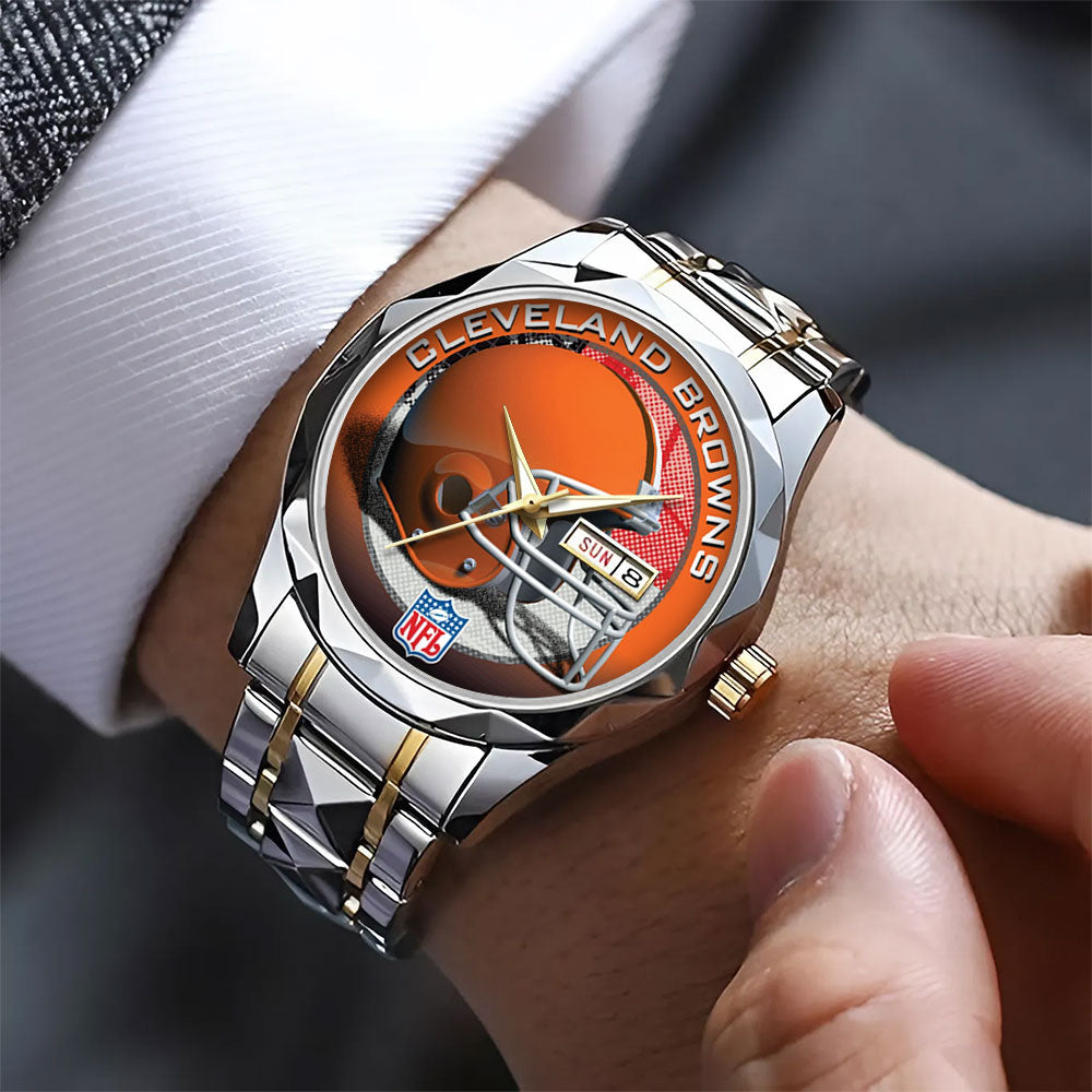 Cleveland Browns Alloy Luxury Quartz Watch – TANTN16320