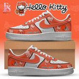 Cleveland Browns Hello Kitty Air Force Shoes